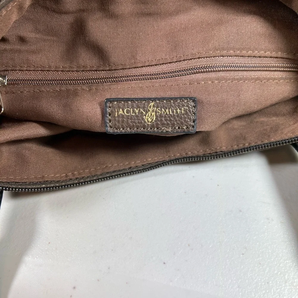 Jaclyn Smith brown shoulder bag